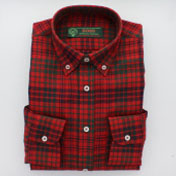 Shirt, Button Down, Wool, Ross Tartan